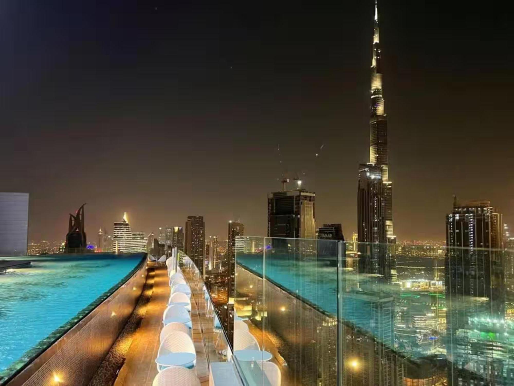 Apartment Famous Infinity Pool 64th Floor Near Burj Khalifa