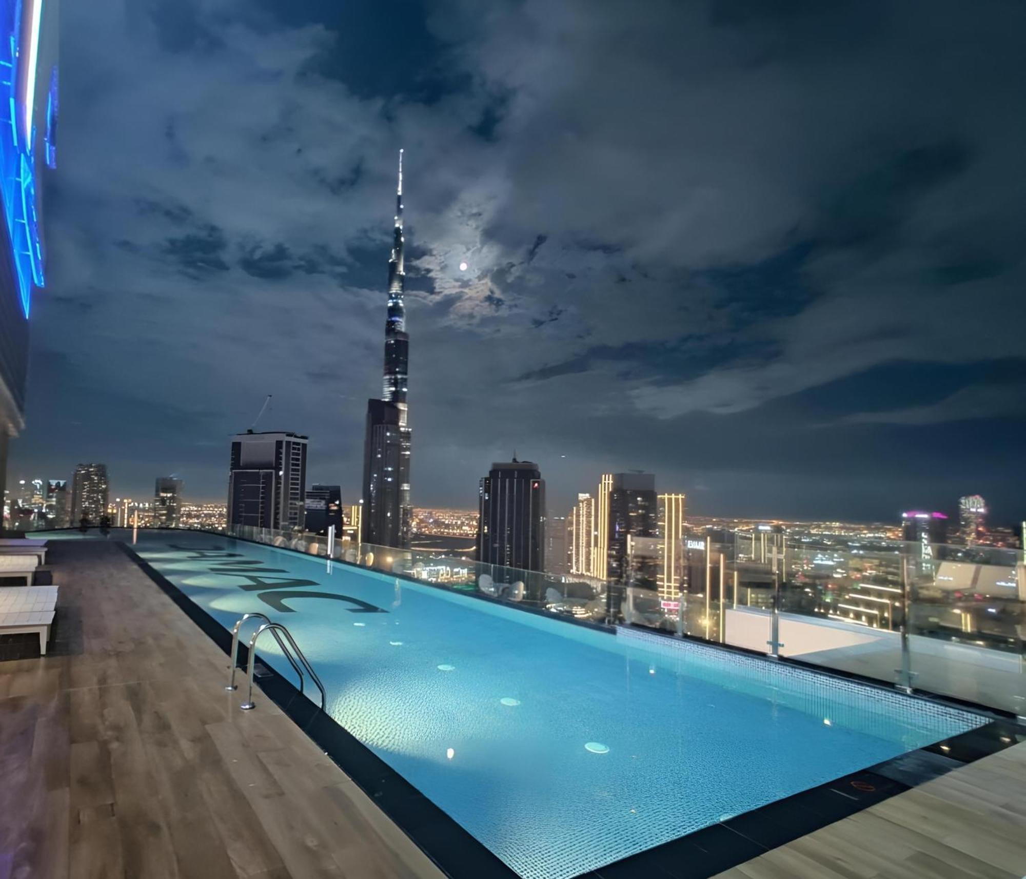 Apartment Famous Infinity Pool 64th Floor Near Burj Khalifa Dubai